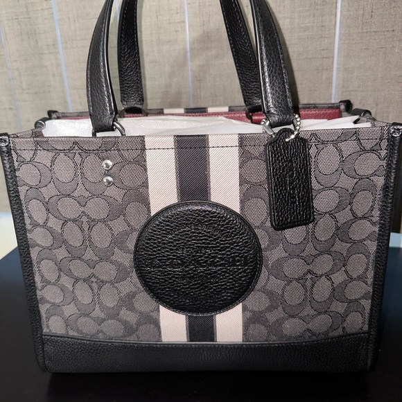 Coach Handbags - Coach Dempsey Carryall - Black Smoke New without tags